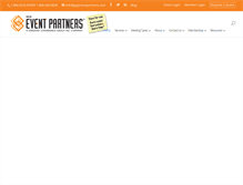 Tablet Screenshot of gcgeventpartners.com